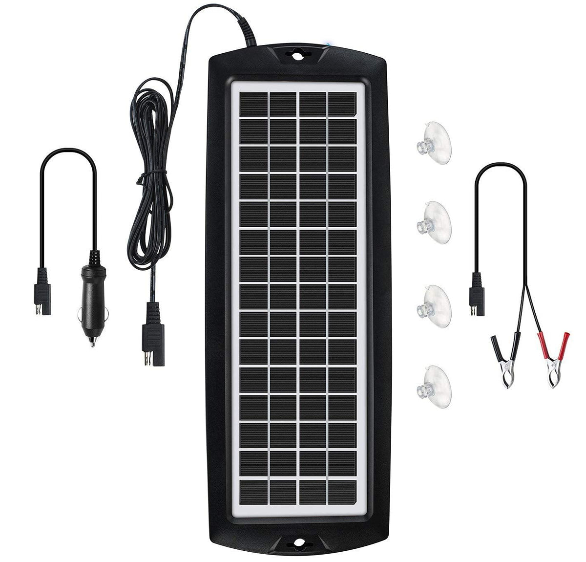 Sunway Solar front panel showing compact form and easy placement
