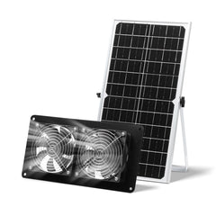 SUNYIMA front packaging showing panel and fan for easy installation benefit
