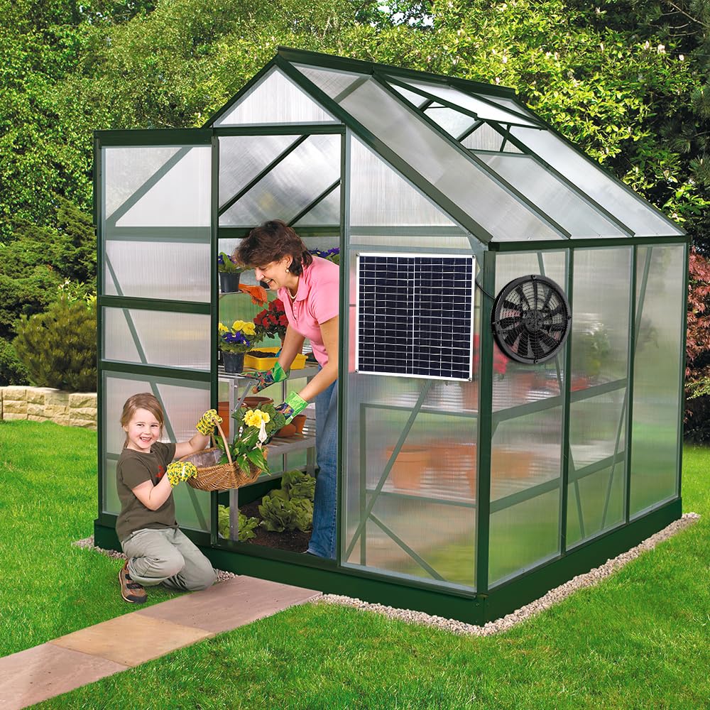SUNYIMA fan installed in chicken coop, reduces heat and odors for healthier birds