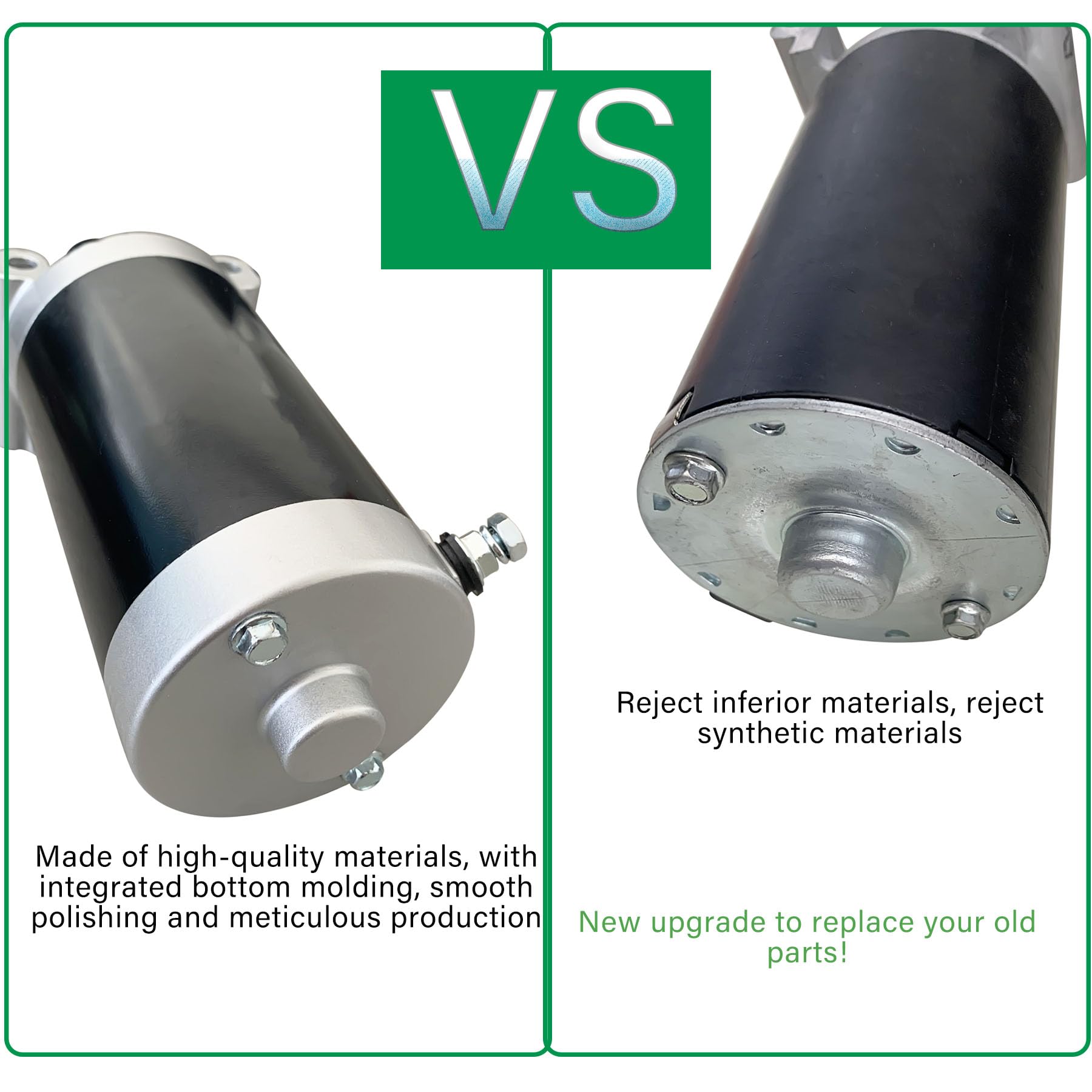 SUONE starter electrical terminals and label for correct wiring connection