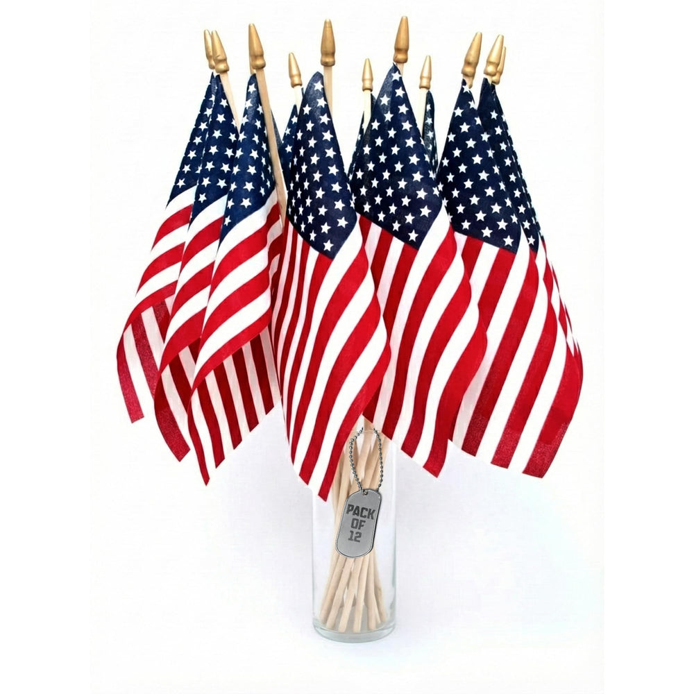 Super Tough flag front view showing crisp colors and accurate design for reliable display