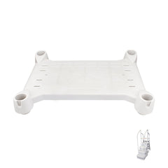 superbobi front view of replacement platform showing fit and stability benefit