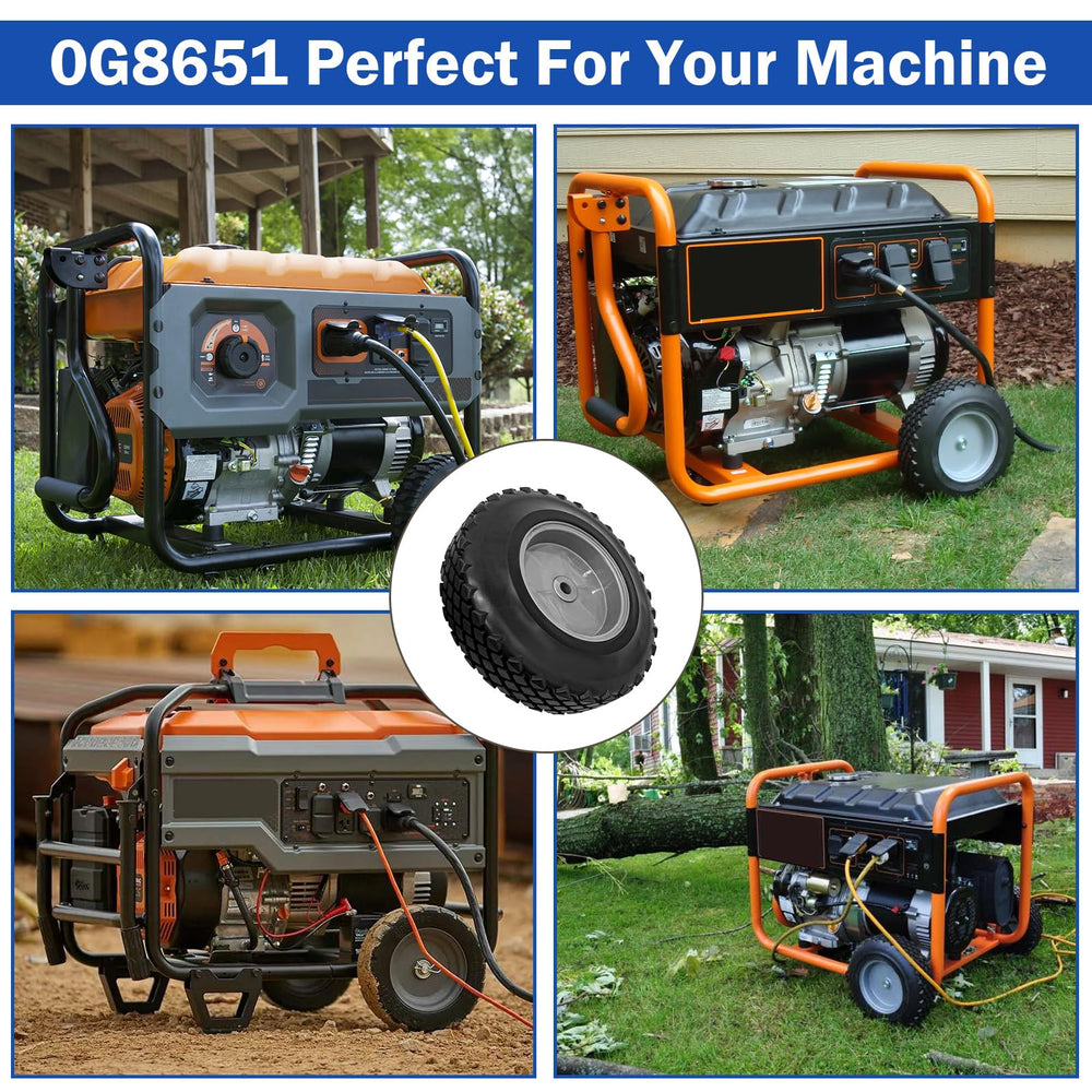 SuperDi 0G8651 mounted on generator demonstrating restored mobility benefit