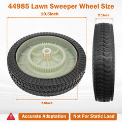 SuperDi close-up of deep tread for anti-clog grip and debris shedding