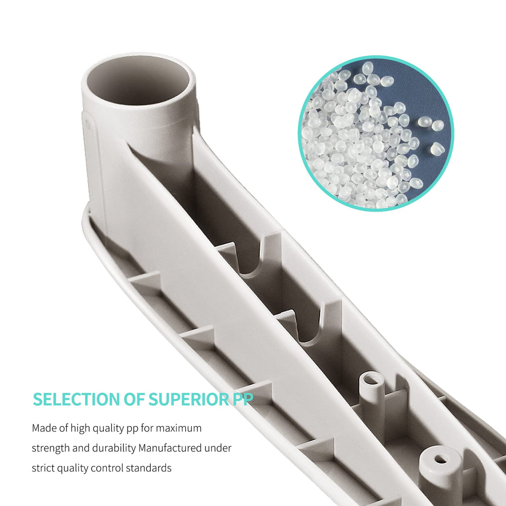 SuperDi deck support held in hand showing size and easy handling benefit