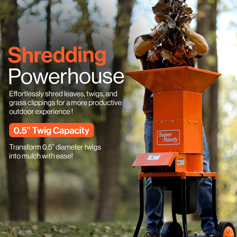 SuperHandy close-up of three blades highlighting shredding performance and durability