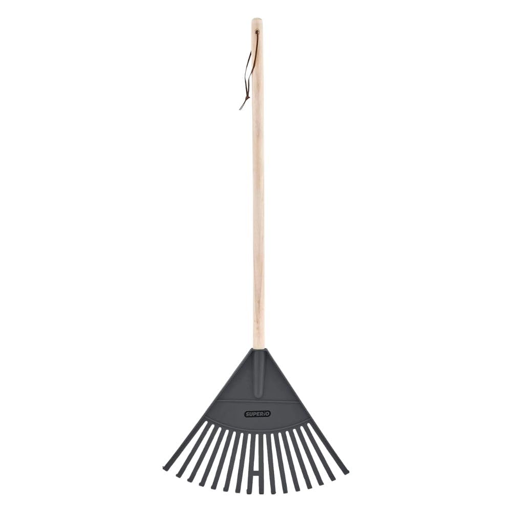 Superio front view of both rakes showing full length and safe design