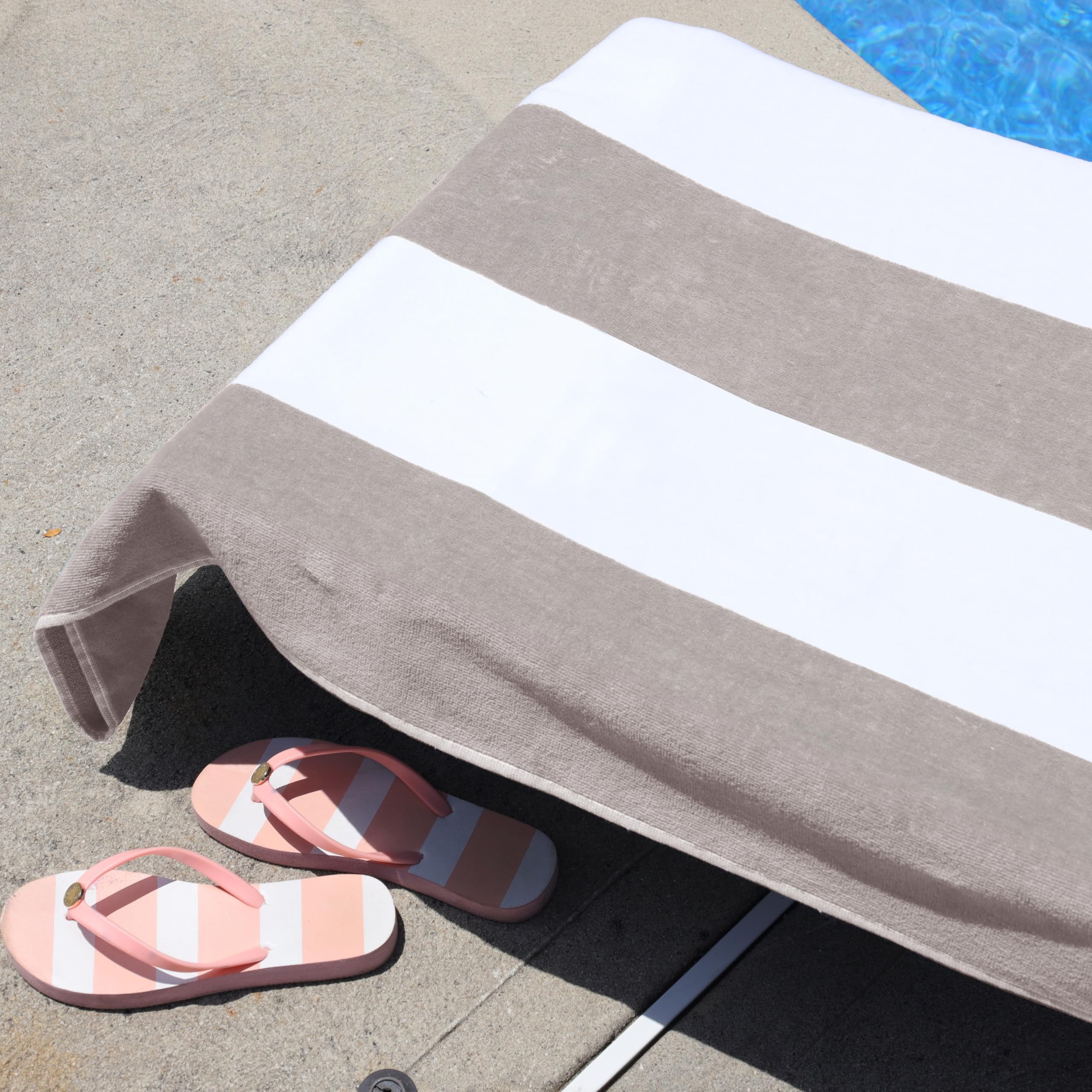 SUPERIOR backyard lifestyle scene showing chaise cover enhancing outdoor decor