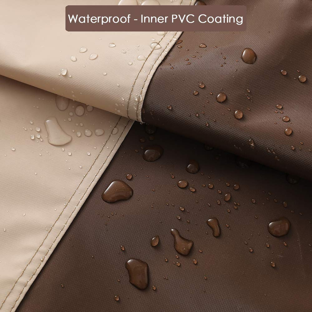 SUPERJARE cover protecting patio umbrella in outdoor setting for weather protection