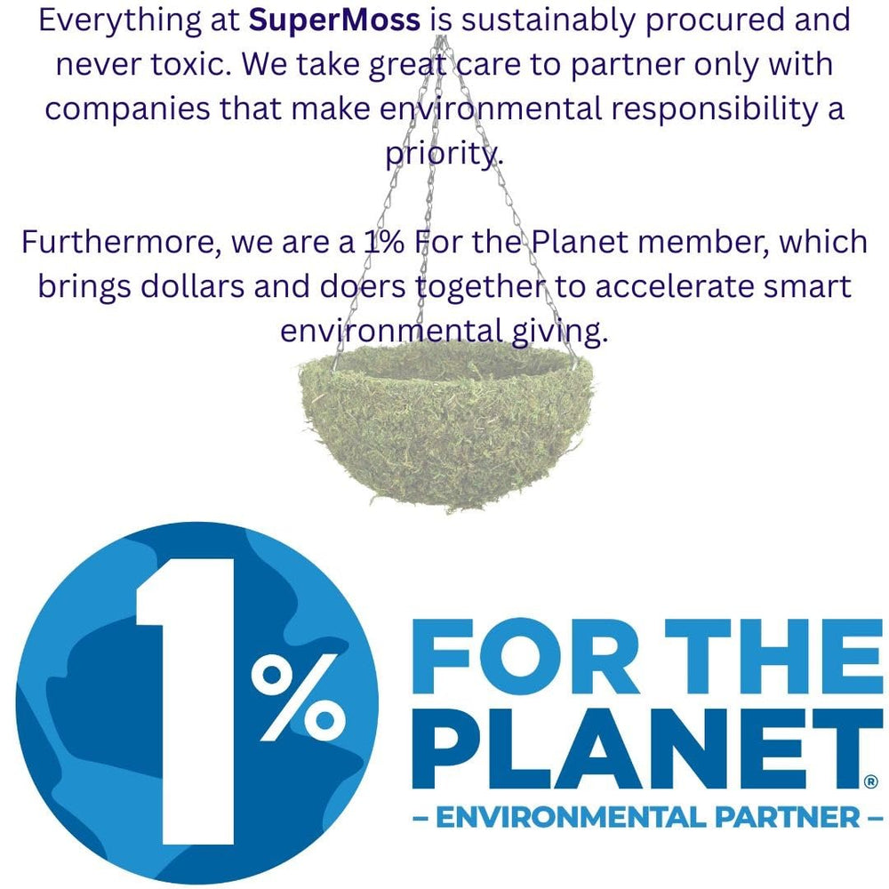 SuperMoss close texture of preserved moss weave highlighting durable absorbent surface