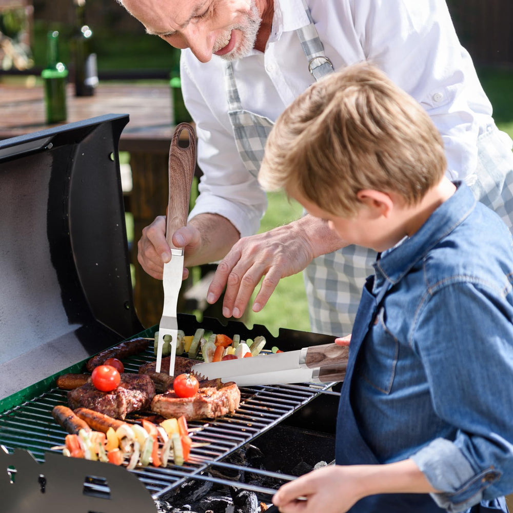 supernal tools in backyard grilling scene for confident outdoor cooking benefit