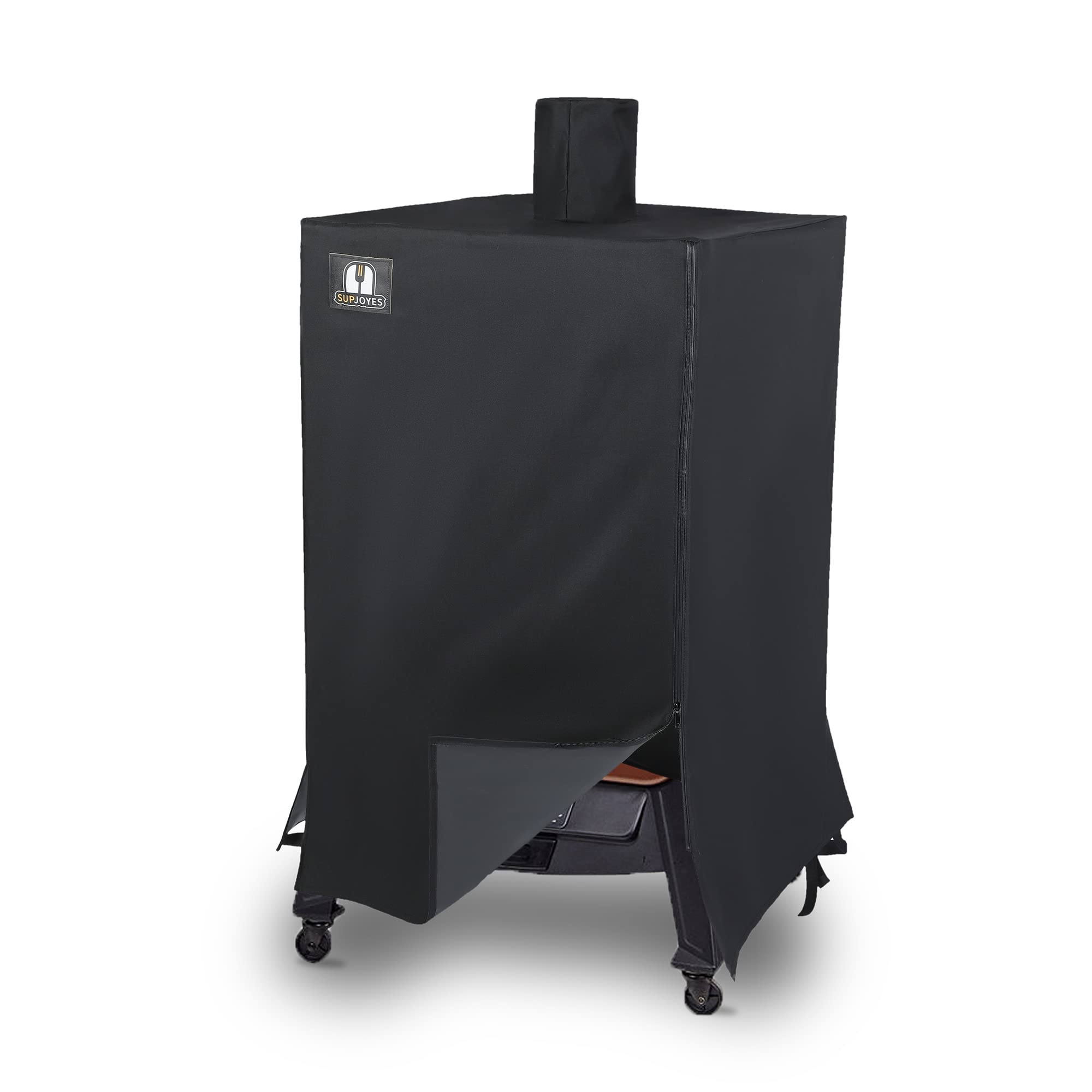SUPJOYES front view showing tailored fit and full protection for Pit Boss smoker