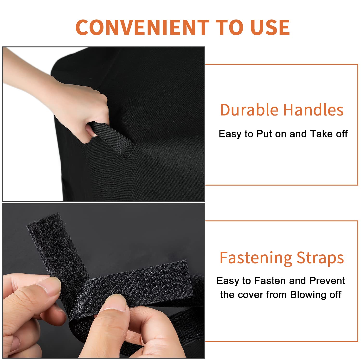 SUPJOYES side profile covering grill shelf protecting controls and shelves
