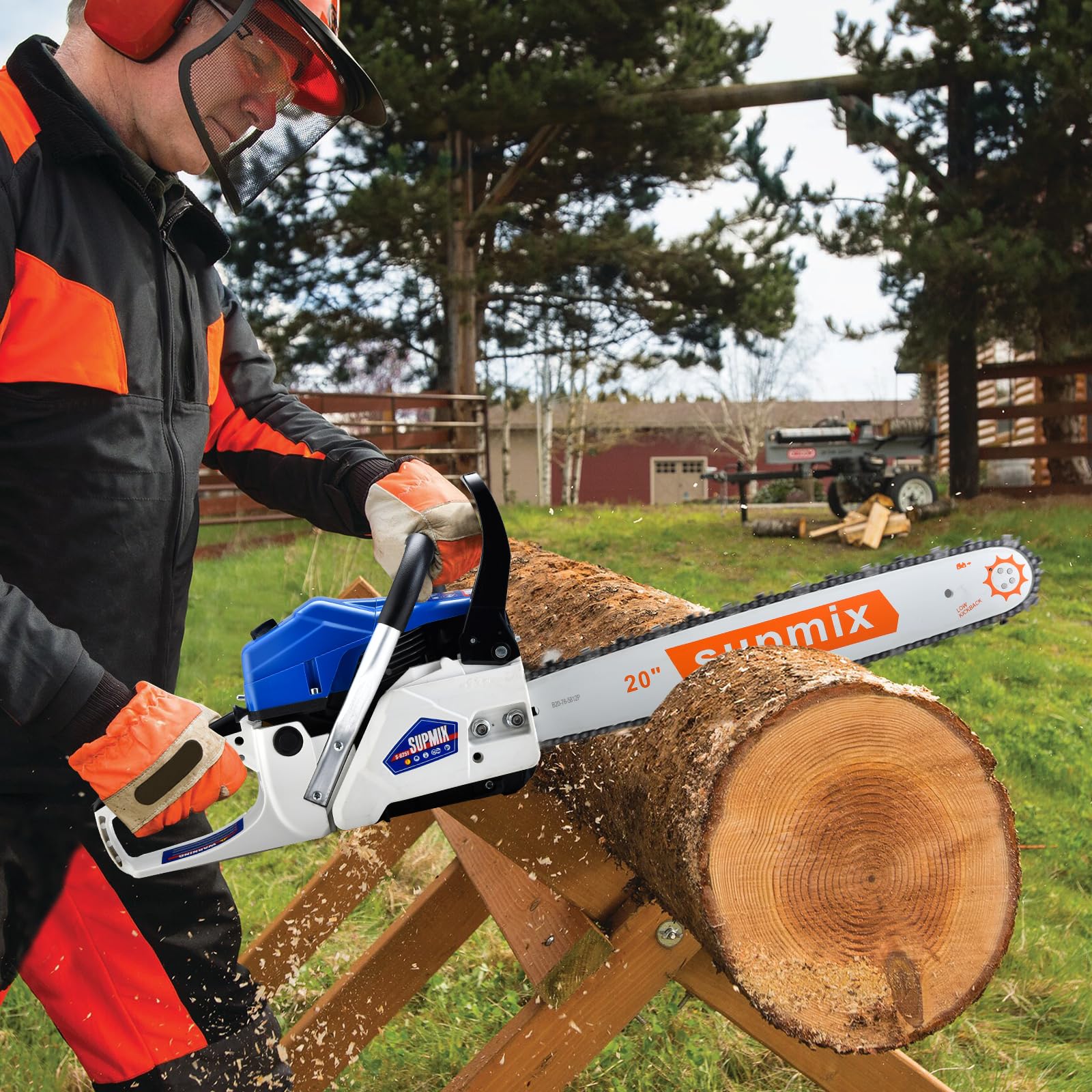 SUPMIXTOOLS size comparison with hands showing portable scale and easy handling