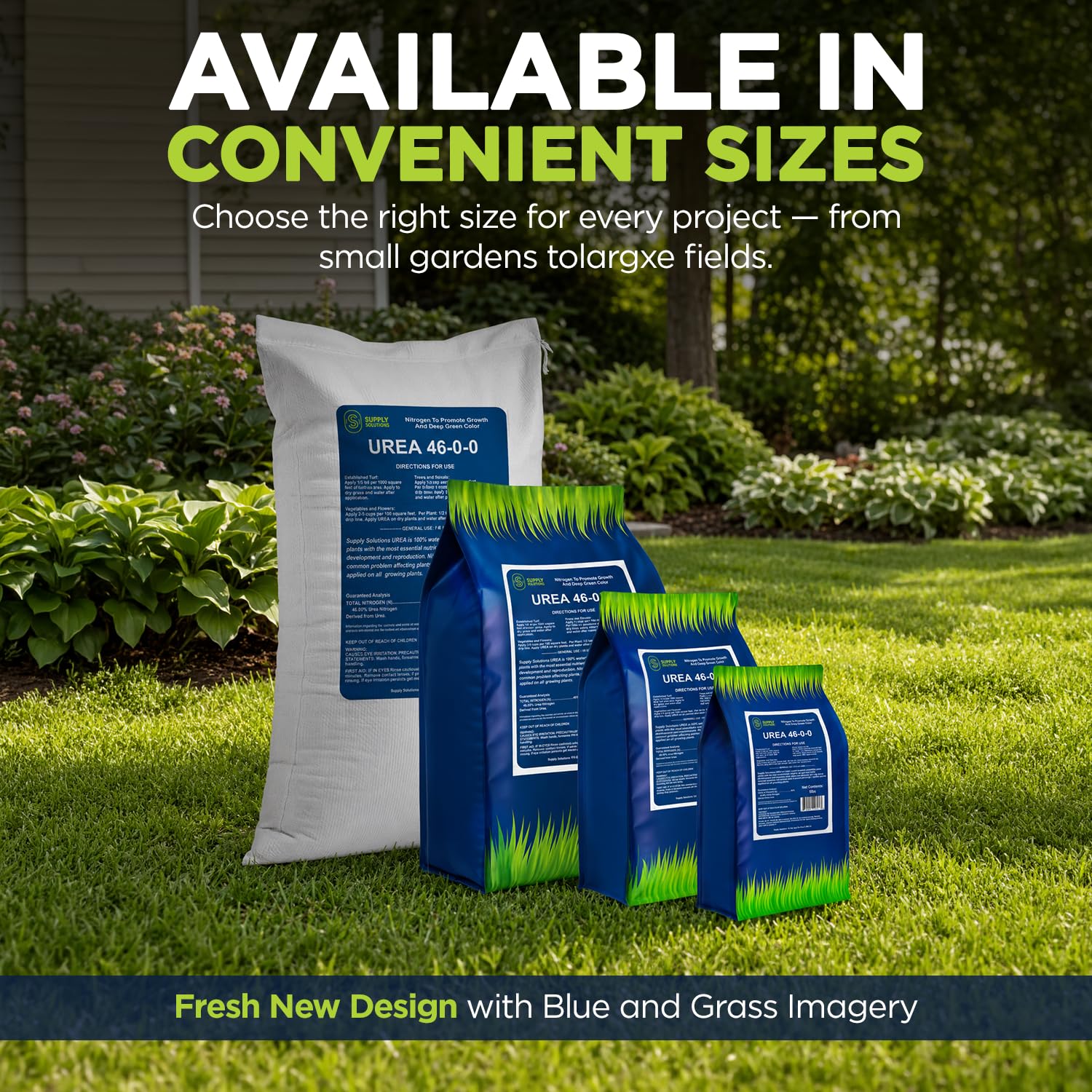 10 lb Supply Solutions bag next to ruler showing compact size and storage benefit