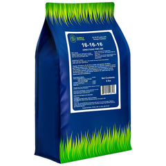 Supply Solutions front packaging showing 5 lb bag and grass design for easy identification