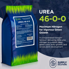 Supply Solutions urea granules closeup texture for quick nitrogen release