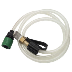 Supplying Demand ZPB140 wand and trigger sprayer close-up for precise coil rinsing