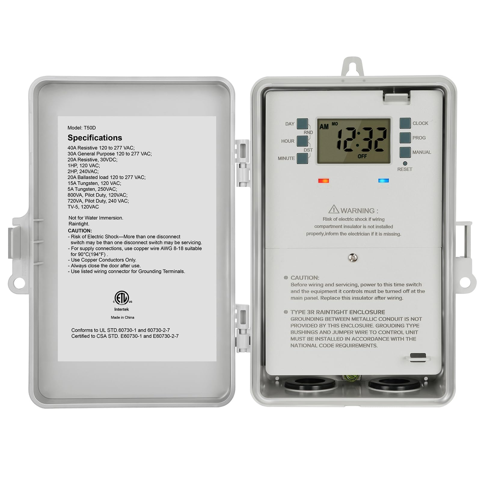 SURAIELEC front panel view showing clear display and sturdy housing benefit of easy monitoring