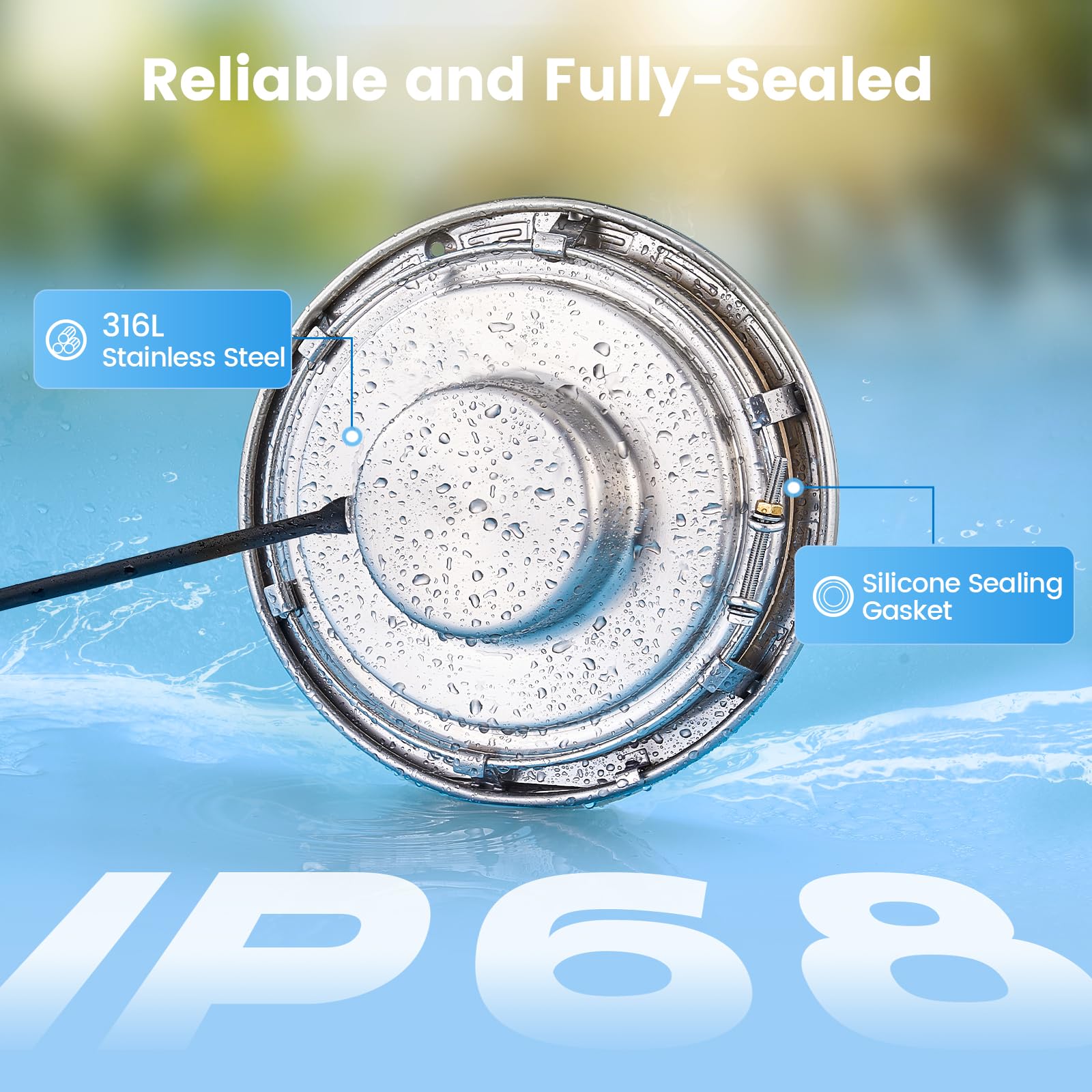 SURAIELEC stainless steel close-up highlighting corrosion resistance and durability
