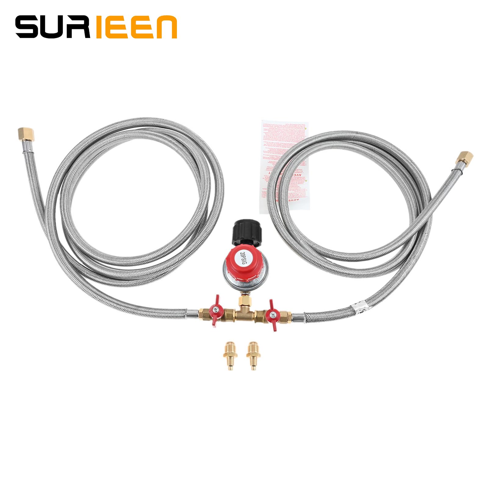 SURIEEN kit in outdoor cooking setup demonstrating dual-appliance use and space-saving