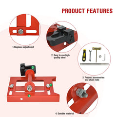 Surmount Way fasteners and alignment detail showing secure fit for consistent flat cuts