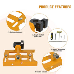 SurmountWay fasteners and clamp detail showing secure alignment benefit