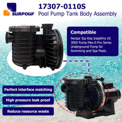 SURPOUF internal flow channel view demonstrating reduced turbulence and efficiency