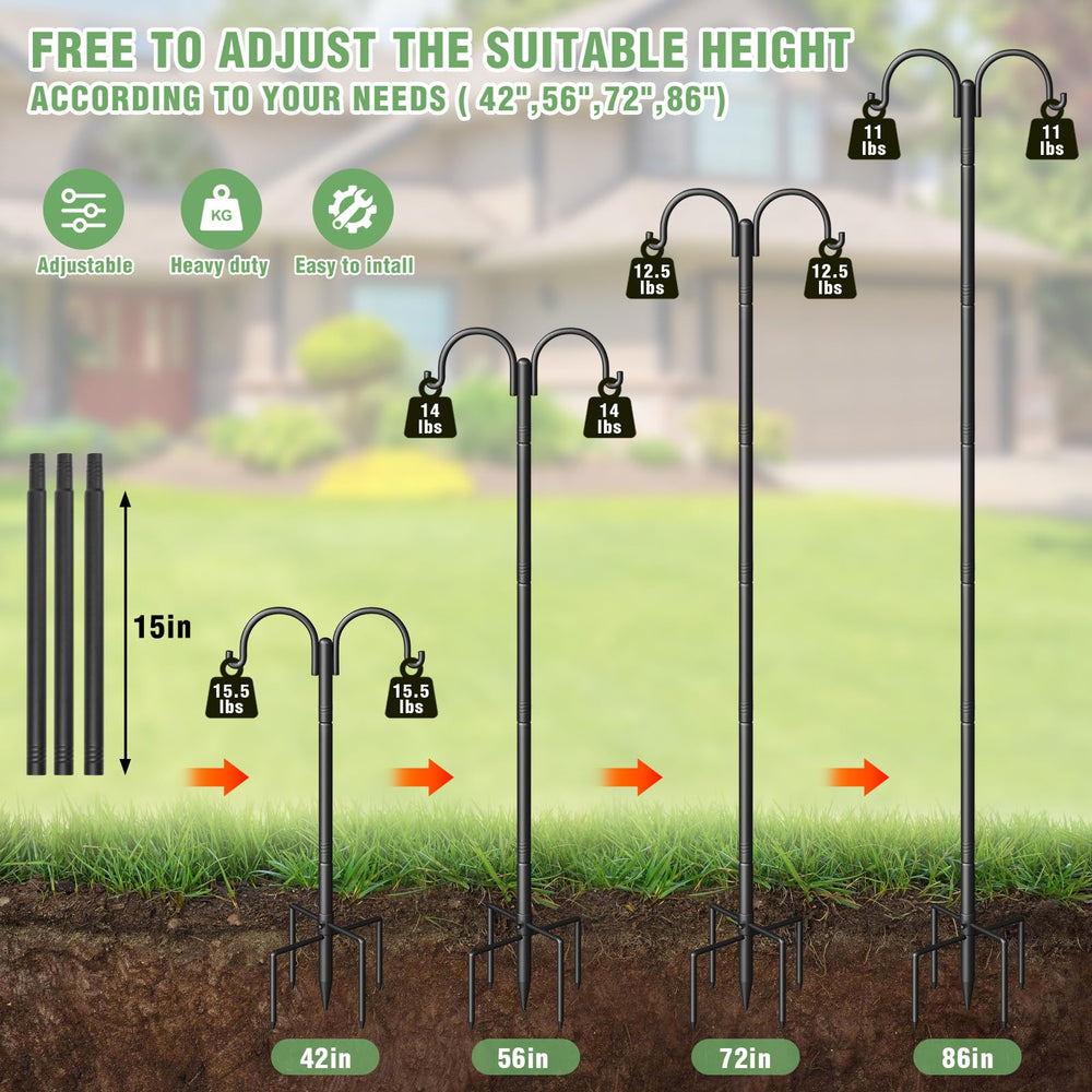 Surprizo five-prong base closeup providing superior ground anchoring