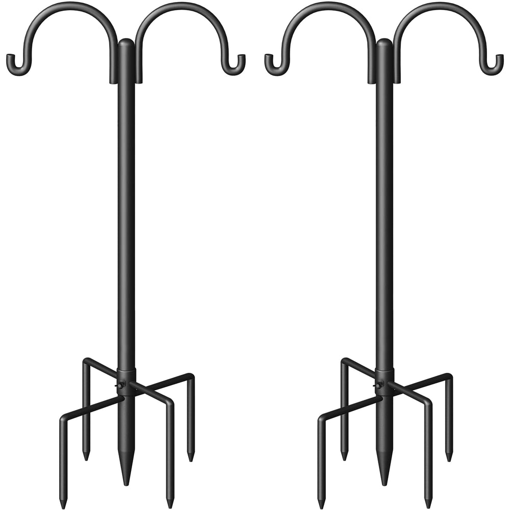 Surprizo front view double hooks showing two hanging arms and stable base benefit: doubles hanging space