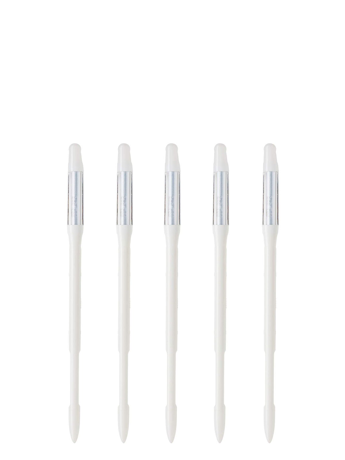 Sustee front view showing five white sticks and tidy packaging benefit: easy multi-plant monitoring