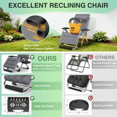 Suteck chair fully reclined in use demonstrating ergonomic zero-gravity relaxation