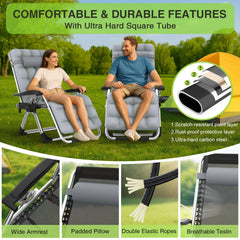 Suteck close-up of removable 4-inch cushion and breathable texlin fabric comfort