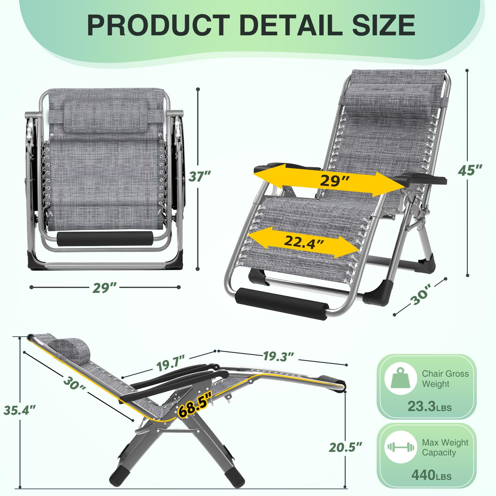 Suteck frame close-up highlighting 40mm thickened steel for extra durability