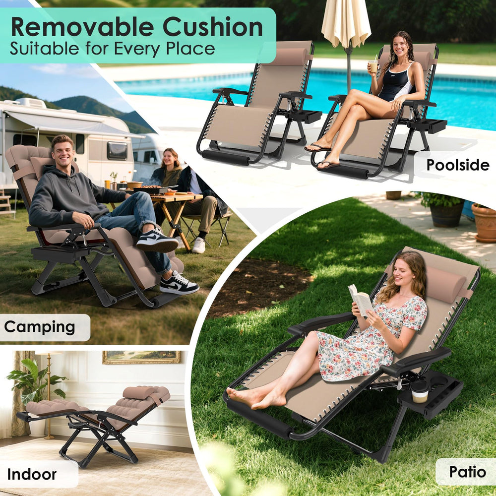 Suteck adjustable headrest and non-slip footrest detail showing ergonomic support benefit