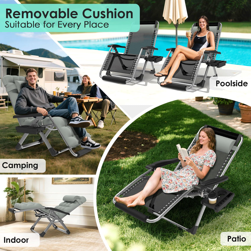 Suteck in patio lifestyle setting illustrating relaxed outdoor lounging comfort