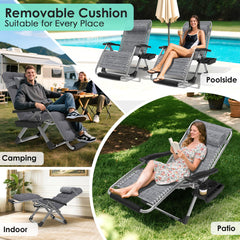 Suteck breathable textilene and removable 4 inch cushion detail for cooler comfort
