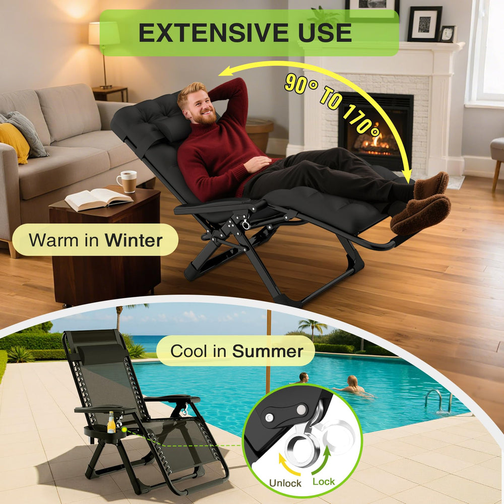 Suteck folded chair shown packed for travel with easy portability