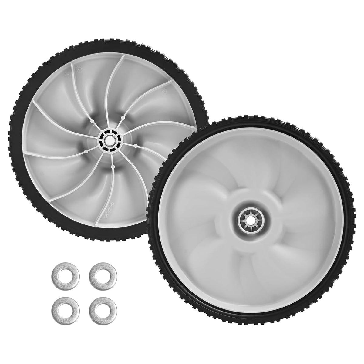 Sutmorly 11-inch rear wheel front profile showing fit and durability