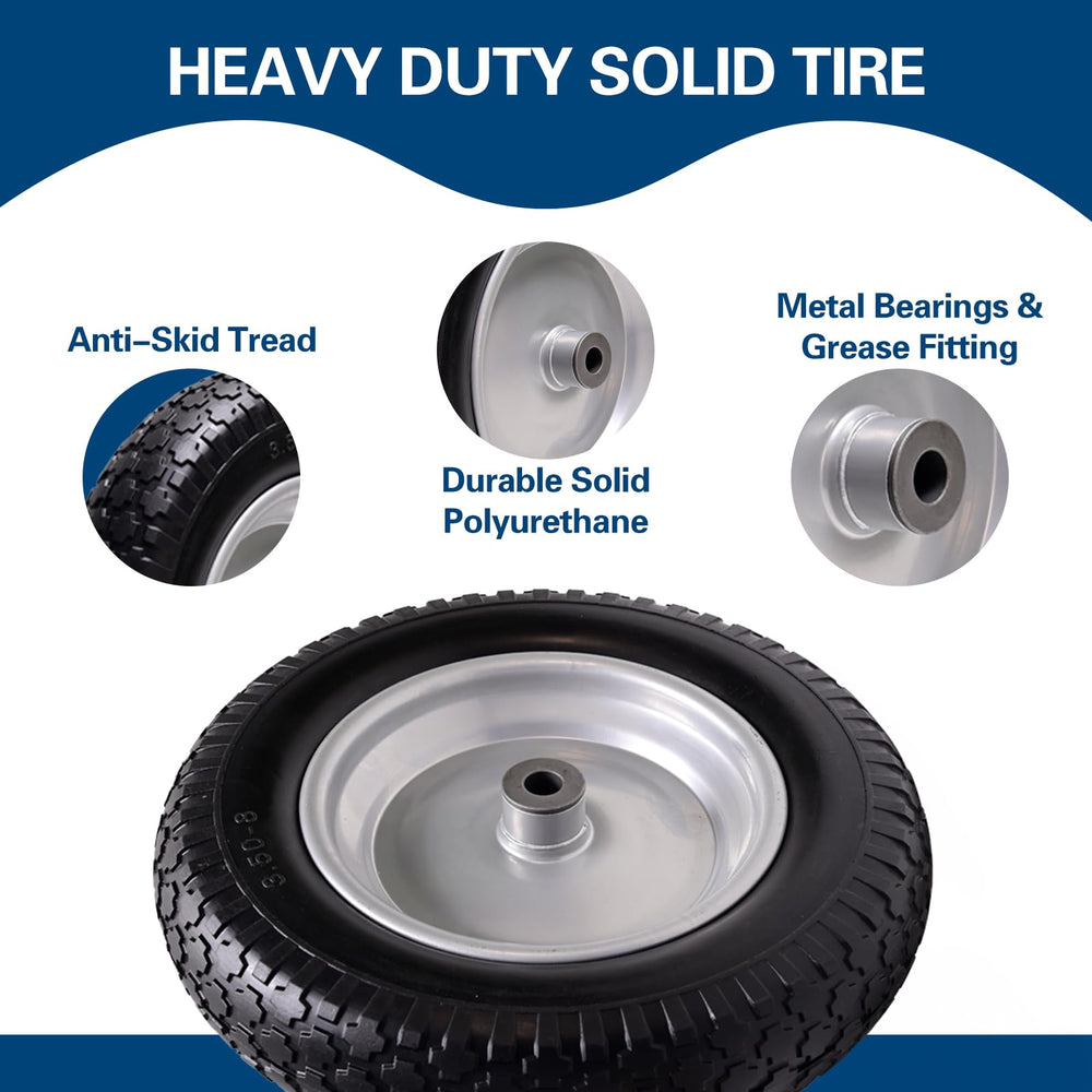 Sutmorly tire tread profile demonstrating impact-resistant flat-free design
