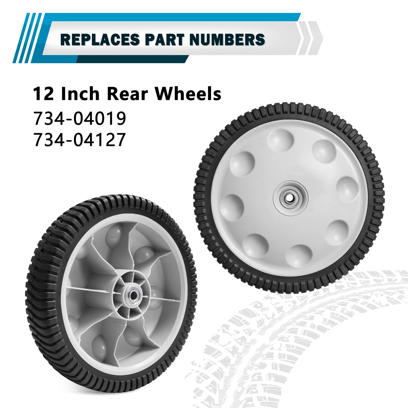 Sutmorly hub and metal bearing detail for smoother rotation and longer life
