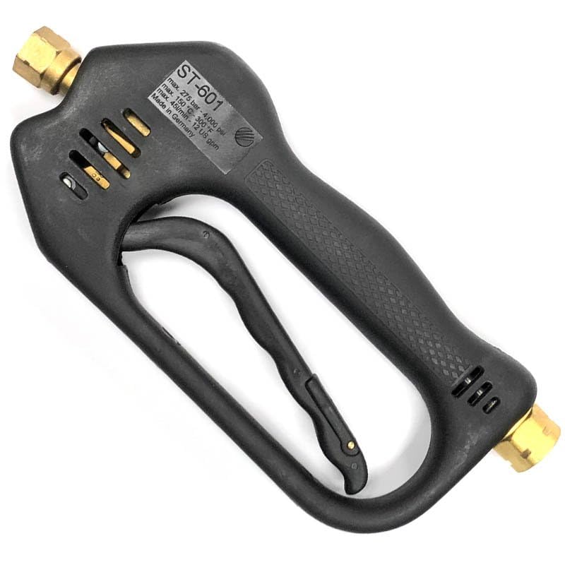 Suttner ST-601 front view showing forged-brass body and trigger guard for durability