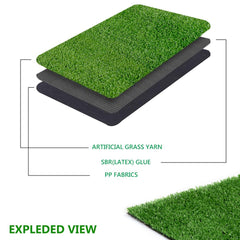SUWUYUE turf in pet play area offering clean, safe surface for pets