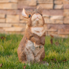 SUYNYBHF rabbit placed in flowerbed adding whimsical garden charm