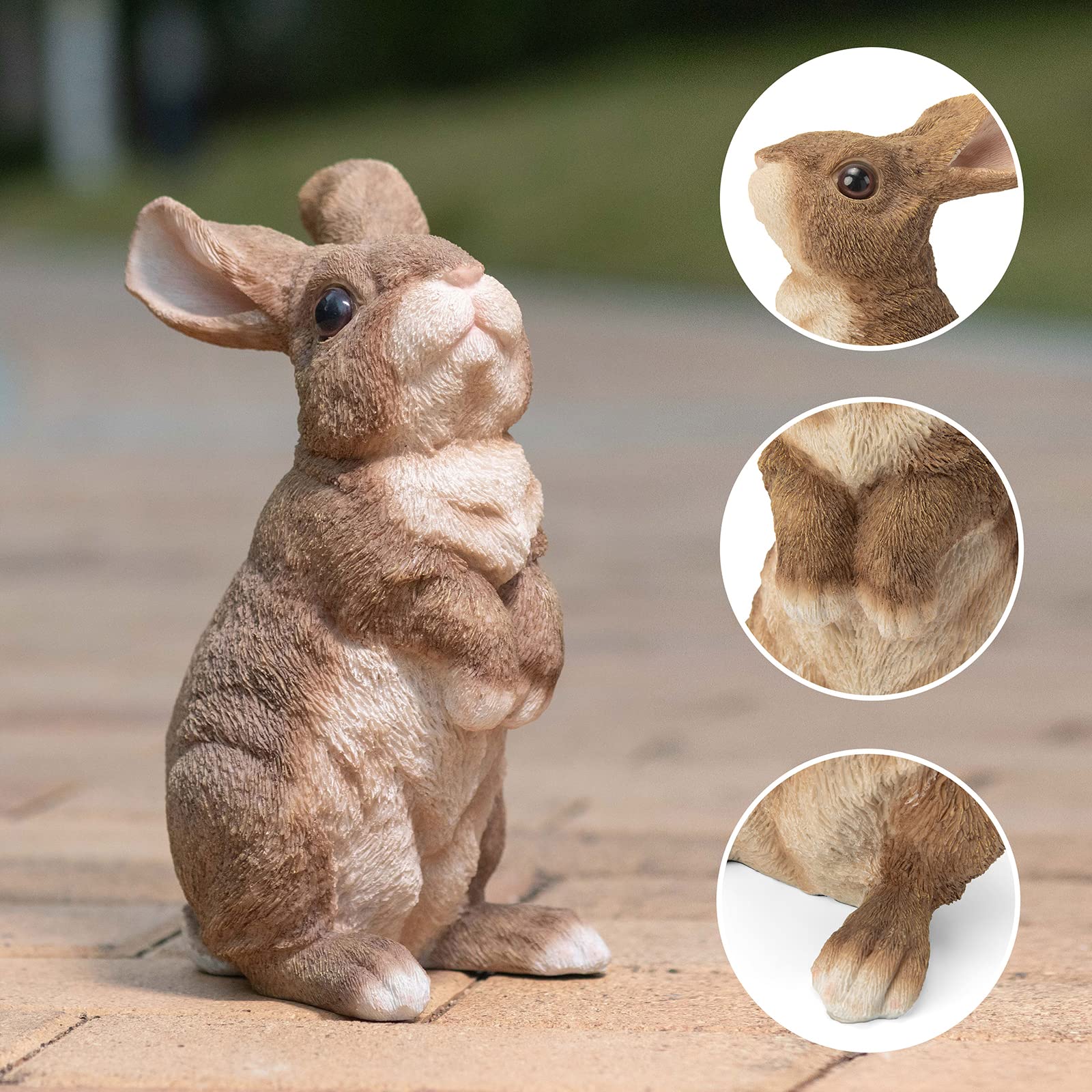 SUYNYBHF rabbit on balcony table demonstrating compact decorative use
