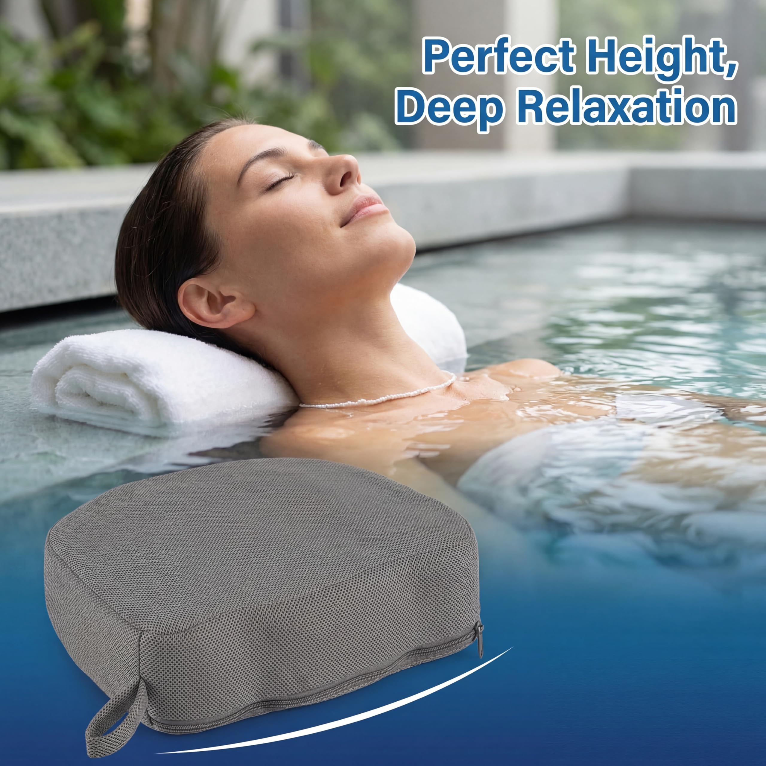 Suzile micro dot non-slip bottom close-up showing stable underwater grip