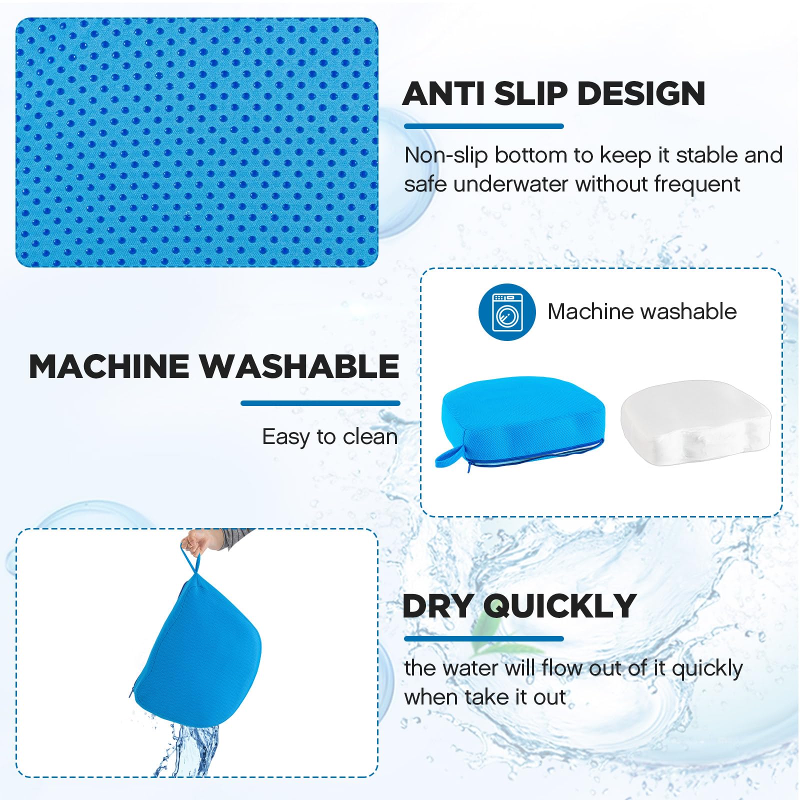 Suzile two booster seats packaged as a gift-ready spa accessory