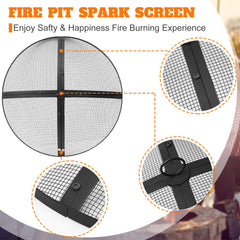 Suzile spark screen with lifter tool in hand for safe removal