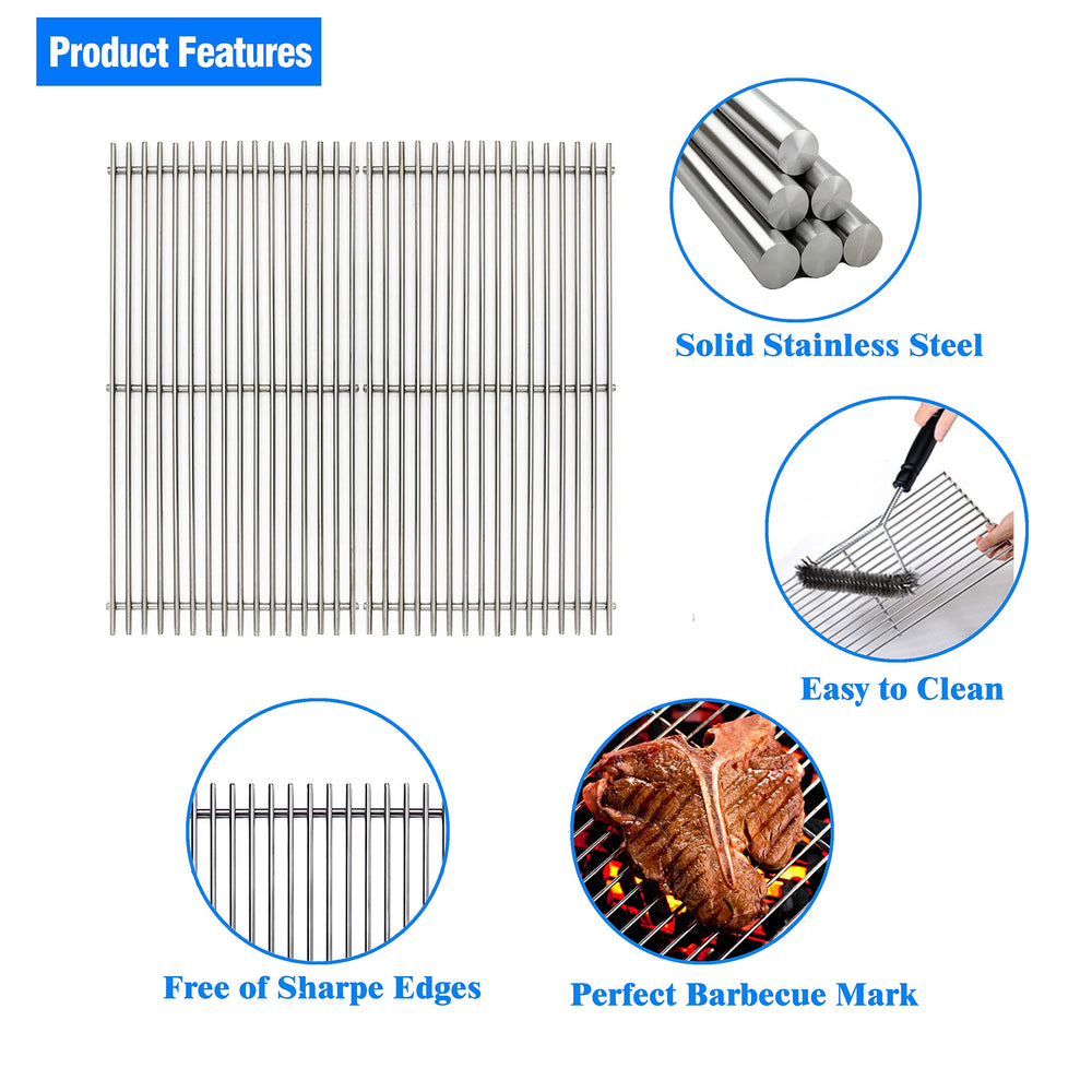 SUZLON grate beside ruler to show 17.5 inch size and accurate fit benefit