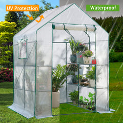 SV SCOOL VALUE roll-up zipper door and window vents open, easy airflow control benefit